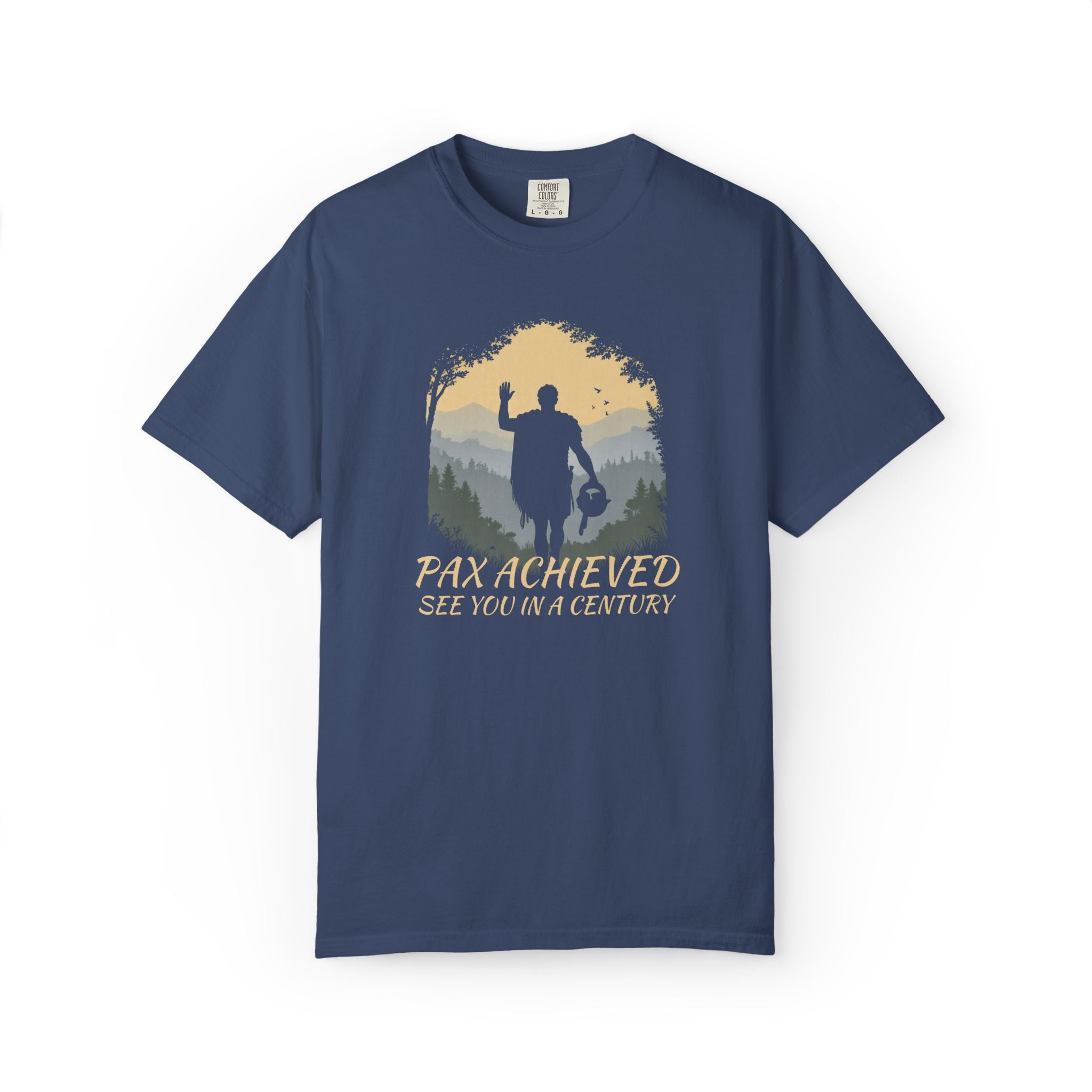 Pax Achieved T-Shirt | Soldier Silhouette | Outdoor Design