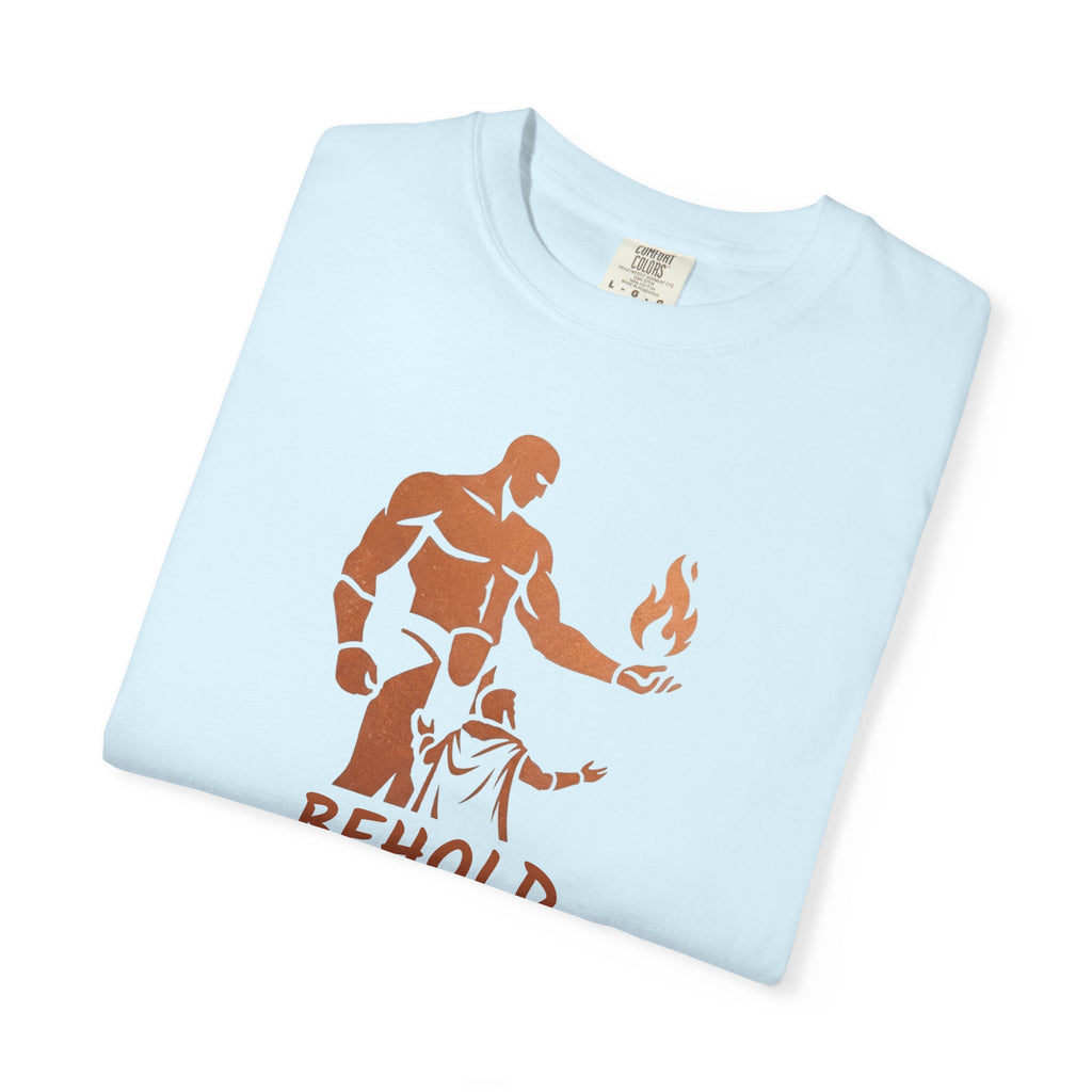 Behold the Root of the Tech Tree T-shirt | Prometheus Mythic Gamer Illustration
