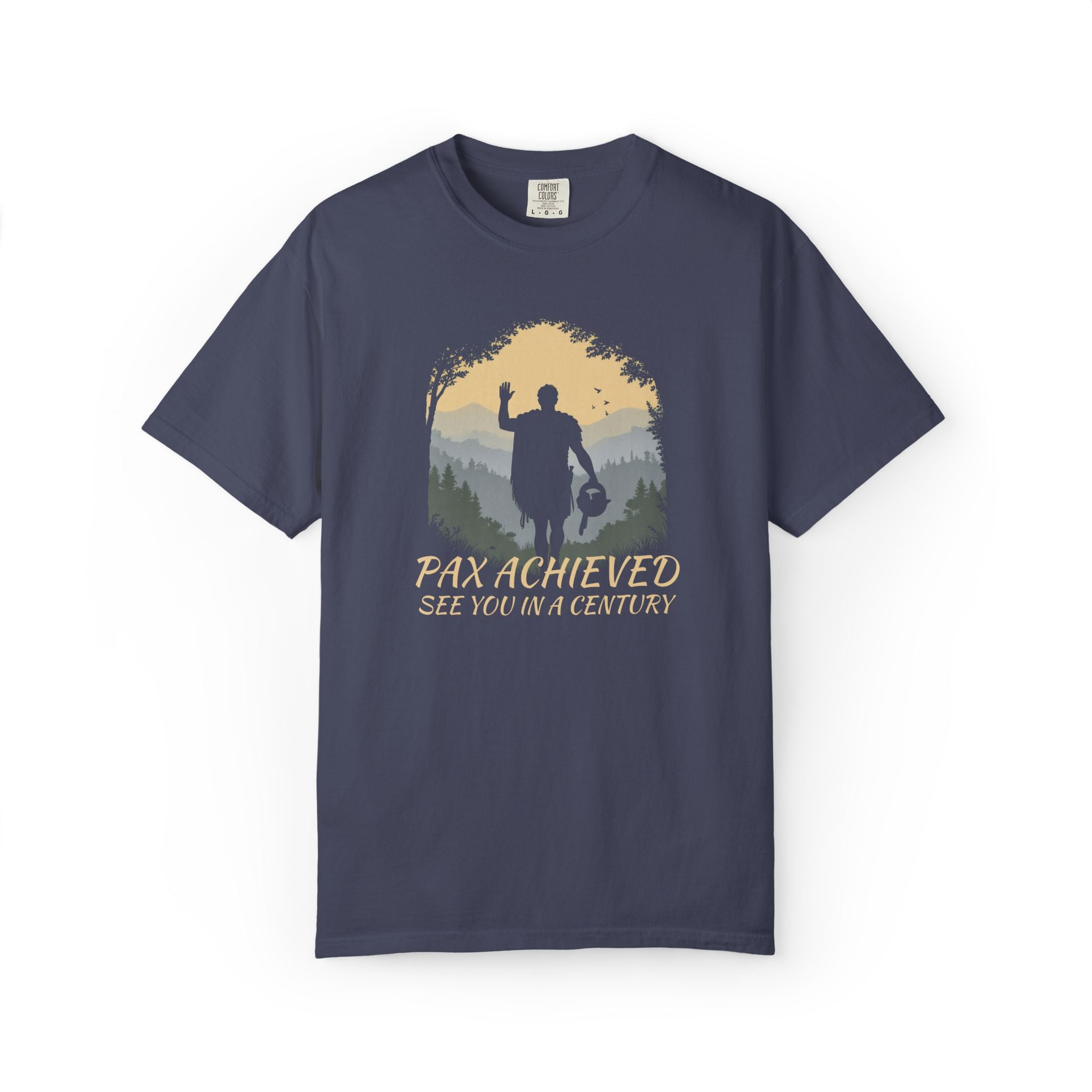 Pax Achieved T-Shirt | Soldier Silhouette | Outdoor Design