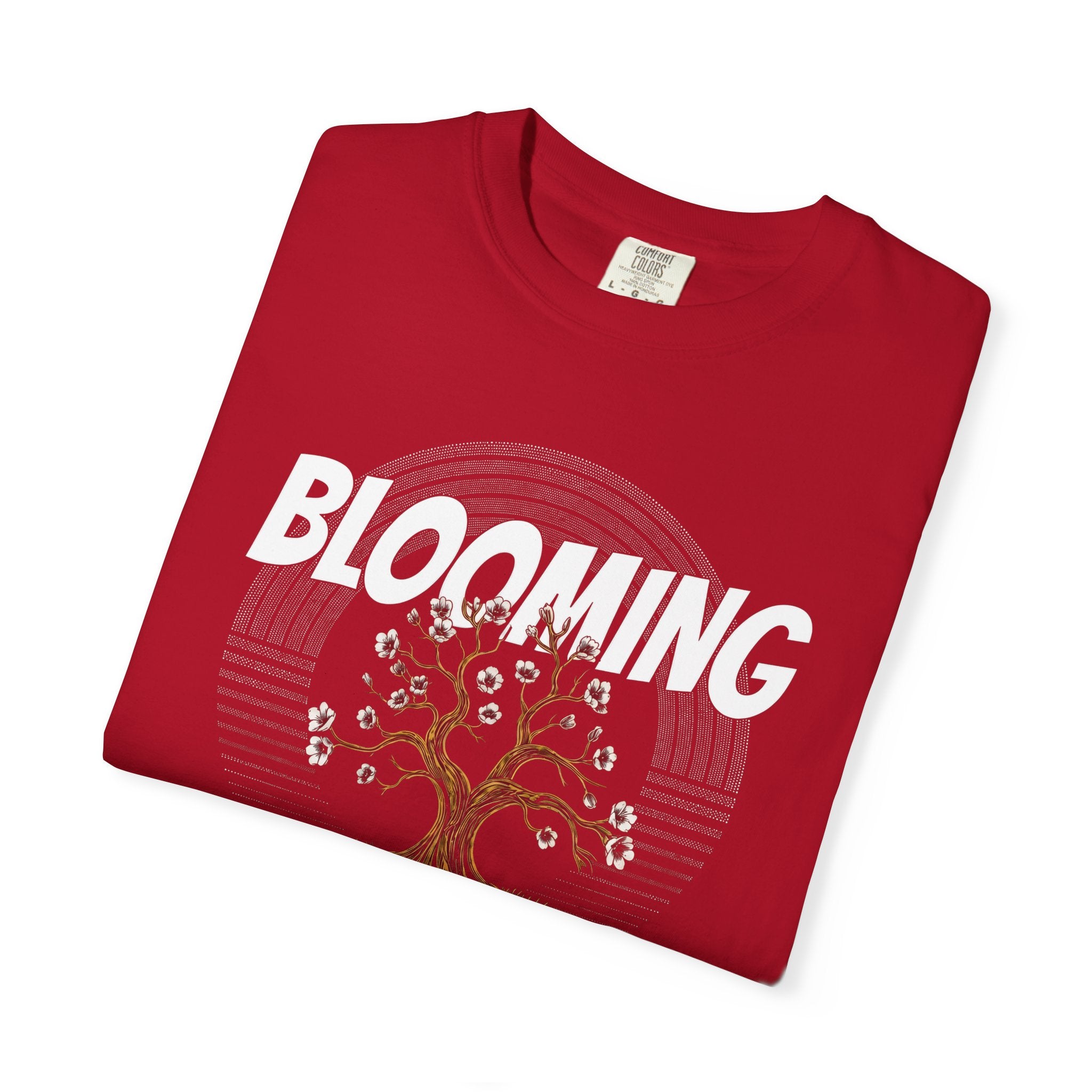 Blooming Tree on Your Own Schedule T-shirt | Floral Growth Tee
