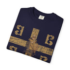 Byzantine symbols T-Shirt Distressed | Constantine XI Palaiologos 4Bs Graphic