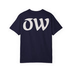 Every saint has a past and every sinner has a future T-Shirt | "OW" Logo with Inspirational Quote