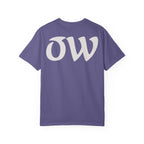 Every saint has a past and every sinner has a future T-Shirt | "OW" Logo with Inspirational Quote