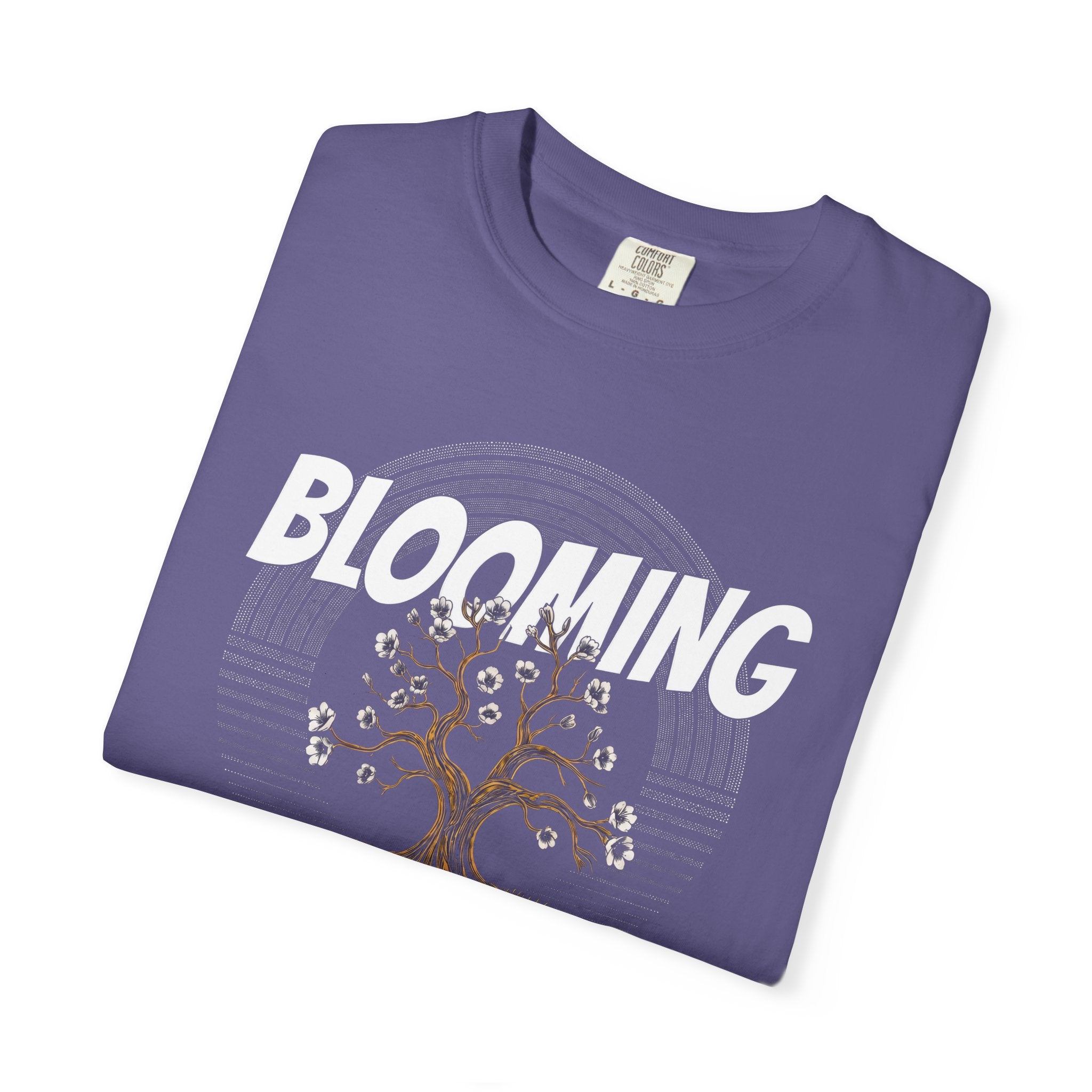 Blooming Tree on Your Own Schedule T-shirt | Floral Growth Tee