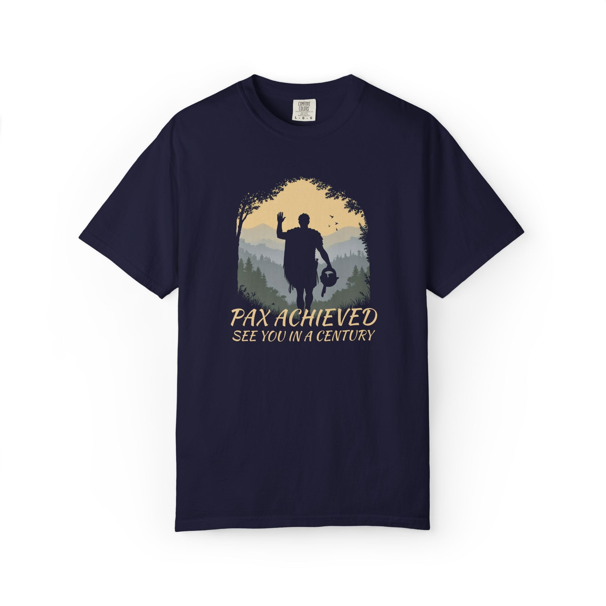Pax Achieved T-Shirt | Soldier Silhouette | Outdoor Design