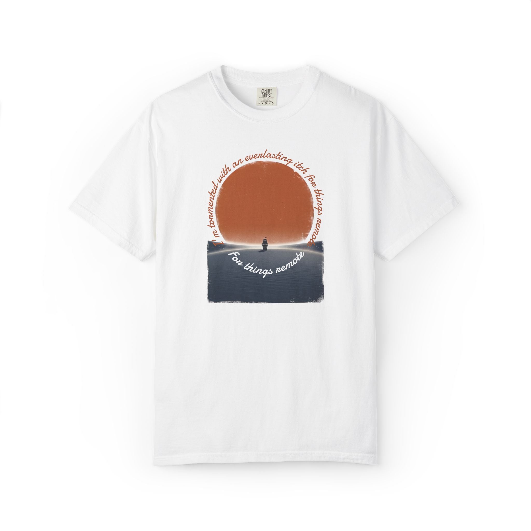 For things remote T-Shirt | Sunset Reflection Graphic Tee