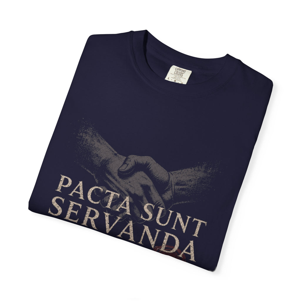 Pacta Sunt Servanda T-shirt | Latin Phrase, Eagle & Seal Design