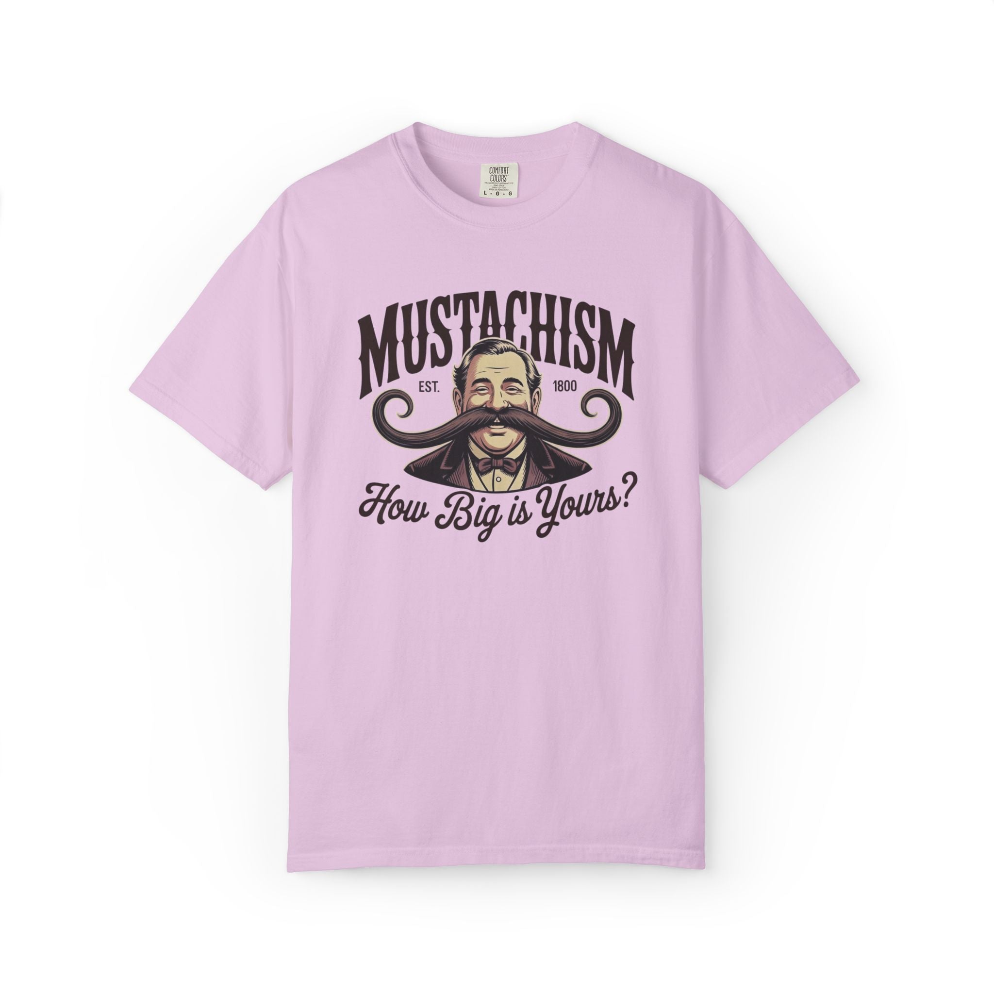 Mustachism Mustache Graphic T-Shirt | How Big Is Yours?