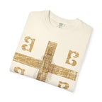 Byzantine symbols T-Shirt Distressed | Constantine XI Palaiologos 4Bs Graphic