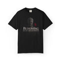 Blooming on My Own Schedule T-shirt | Dark Portrait Rose Graphic
