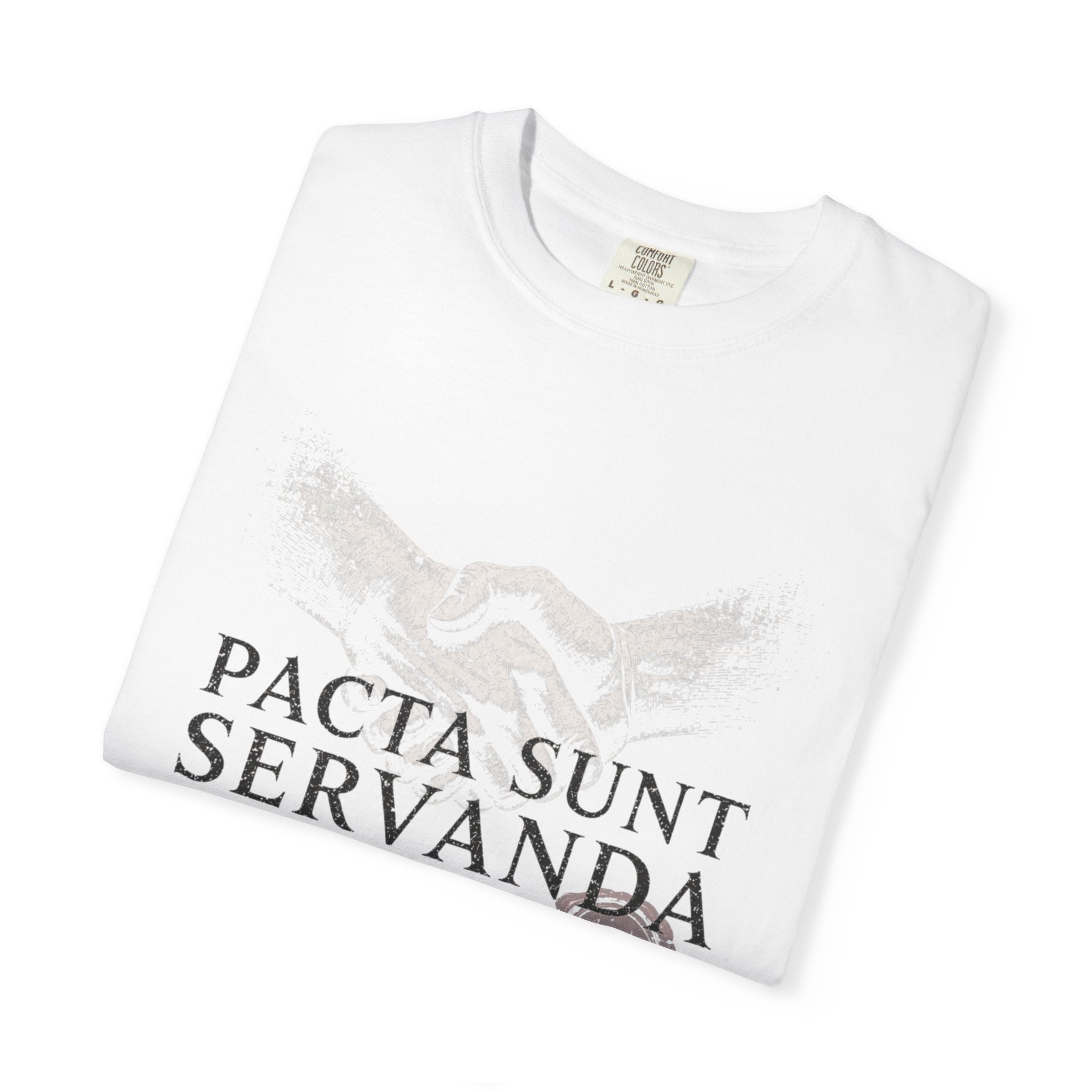 Pacta Sunt Servanda T-shirt | Latin Phrase, Eagle & Seal Design