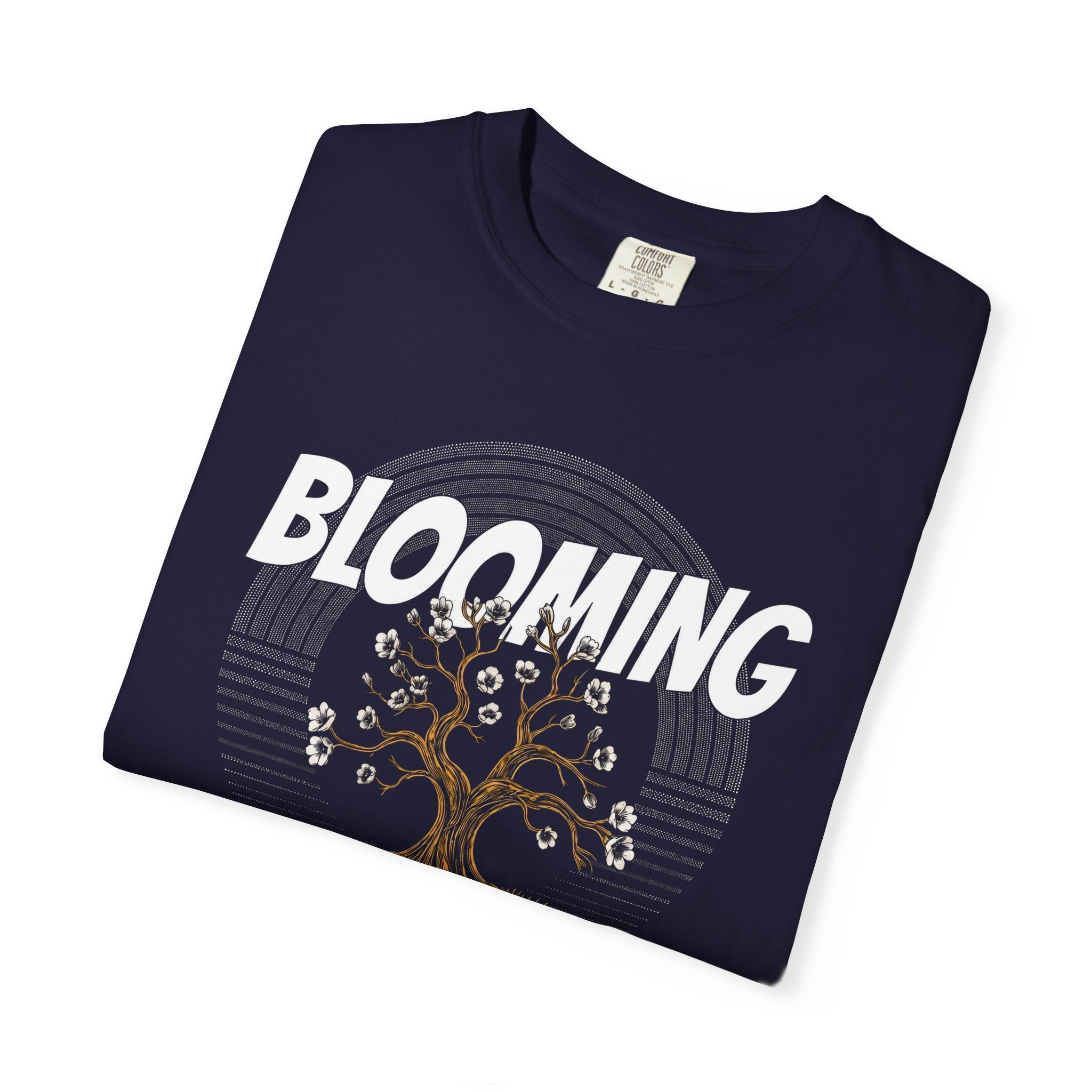 Blooming Tree on Your Own Schedule T-shirt | Floral Growth Tee