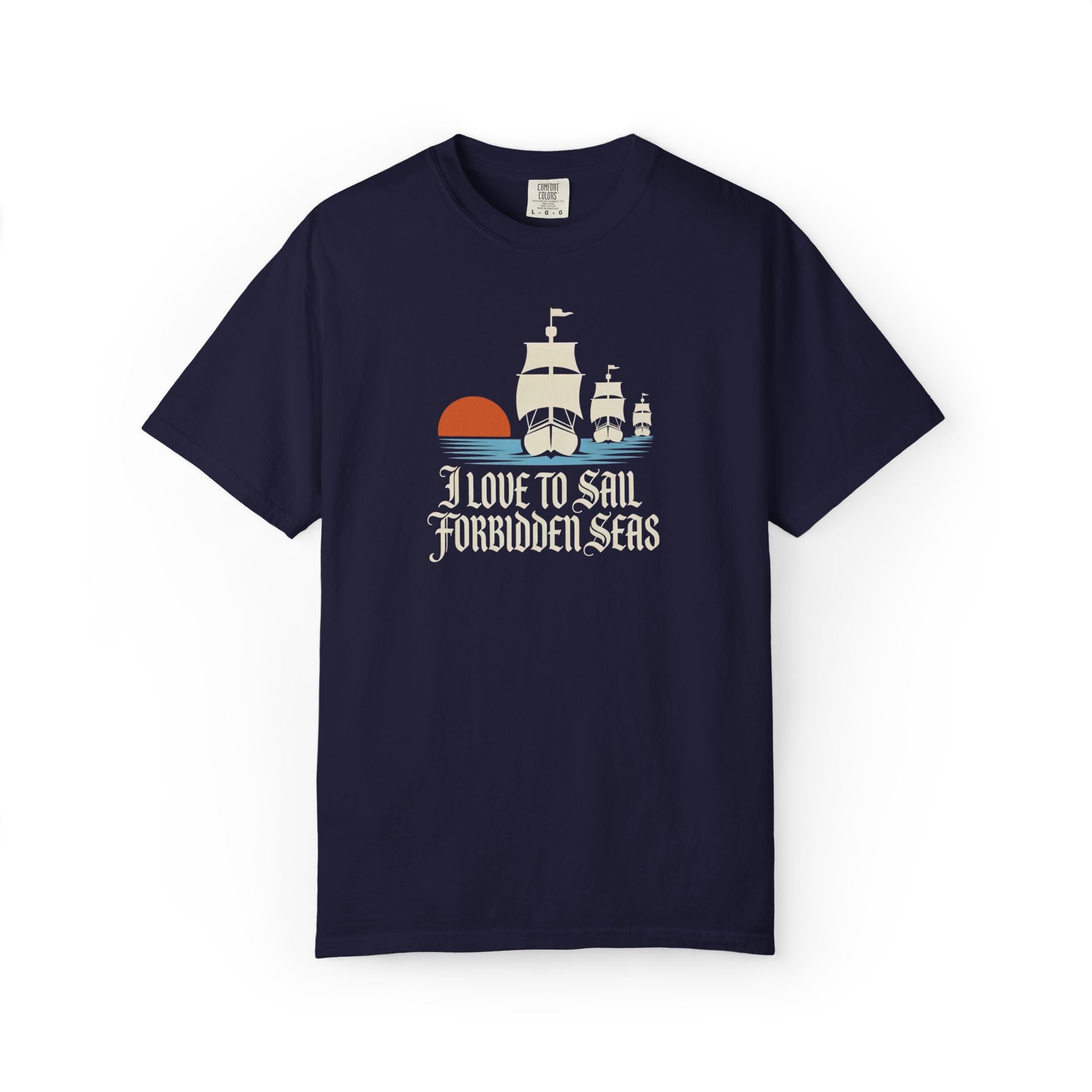 I Love to Sail Forbidden Seas | Herman Melville, Moby-Dick T-shirt