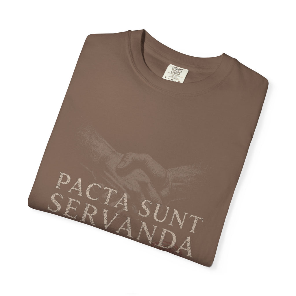 Pacta Sunt Servanda T-shirt | Latin Phrase, Eagle & Seal Design