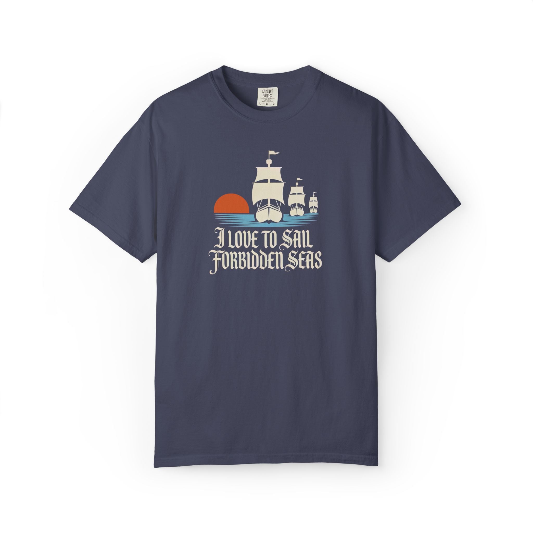 I Love to Sail Forbidden Seas | Herman Melville, Moby-Dick T-shirt