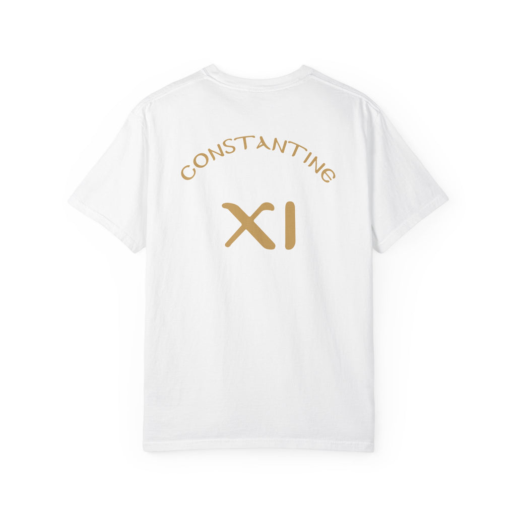 Constantine XI T‑Shirt | Byzantine Chi‑Rho Icon Tee, athletic aesthetics